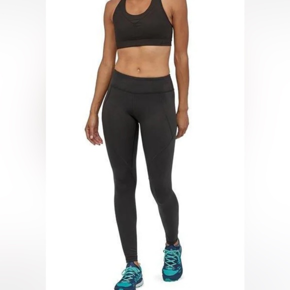 Patagonia Centered tights in Black - Picture 2 of 14